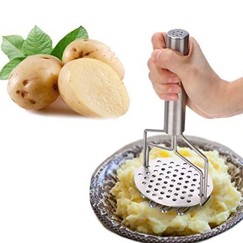 Stainless Steel Hand Masher for Dal, Vegetable, Potato, Baby Food & Pav Bhaji